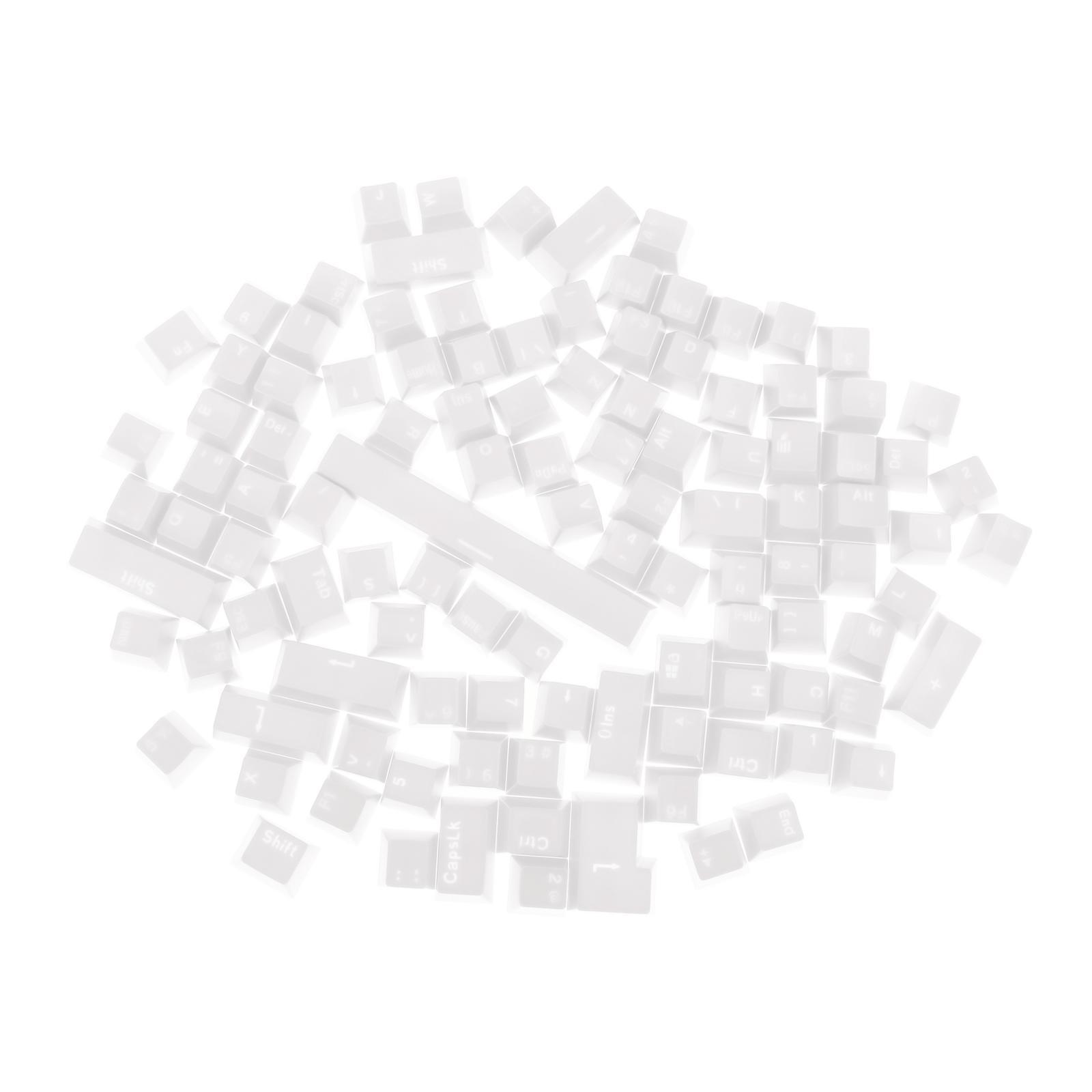 108-Key ABS Translucent Keycaps Key Cap for Mechanical Keyboard