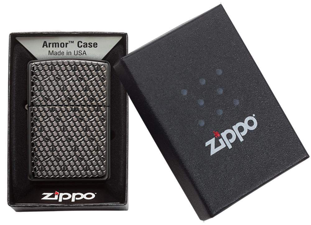 Bật Lửa Zippo Hexagon Design 49021