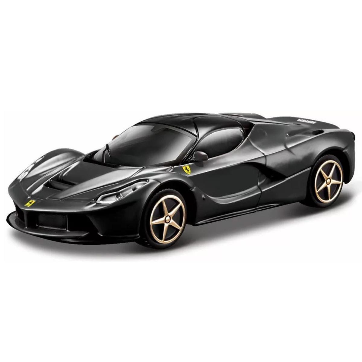 Đồ Chơi Mô Hình Xe Ferrari R &amp; P-LaFerrari Tỉ Lệ 1:43 - Bburago 31137BLA/18-36100 - Màu Đen