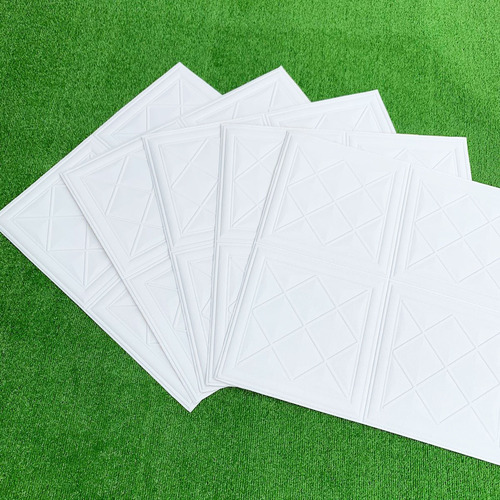 Bộ 5 Tấm Xốp Dán Tường 3D Da P8 Đẹp Sang Trọng