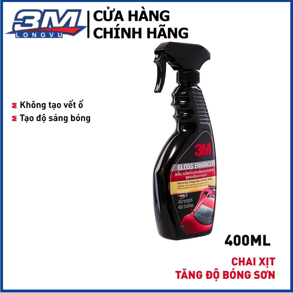 Chai xịt tăng độ bóng sơn 3M Gloss Enhancer 39034 LT 400ml - 3M Long Vu