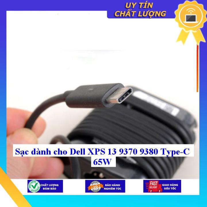 Sạc dùng cho Dell XPS 13 9370 9380 Type-C 65W - Hàng Nhập Khẩu New Seal