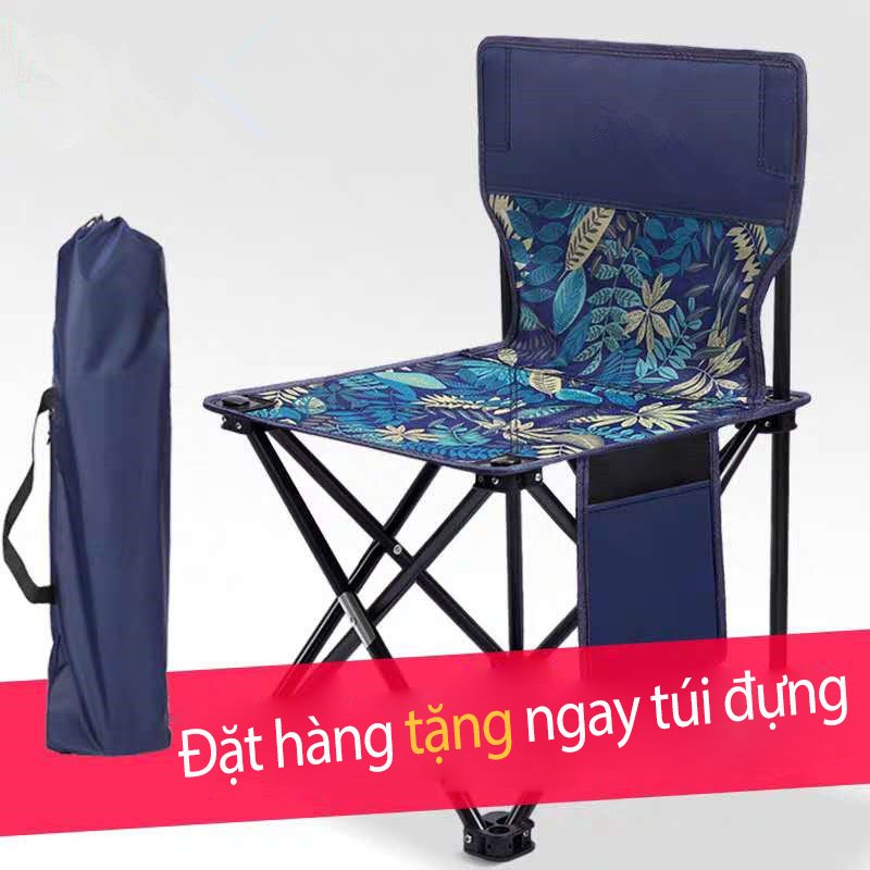 Ghế ngồi câu cá chất liệu cao cấp khung kim loại. Ghế câu cá