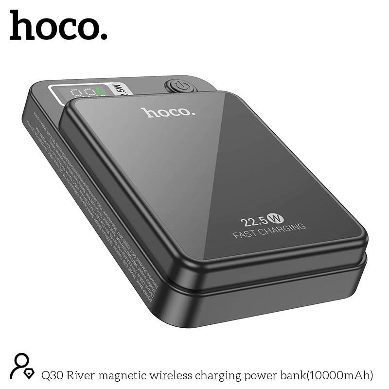 Sạc dự phòng không dây PD20W Hoco Q30, pin sạc dự phòng từ tính nhanh 10000 mAh hàng chính hãng Hoco Mall Official