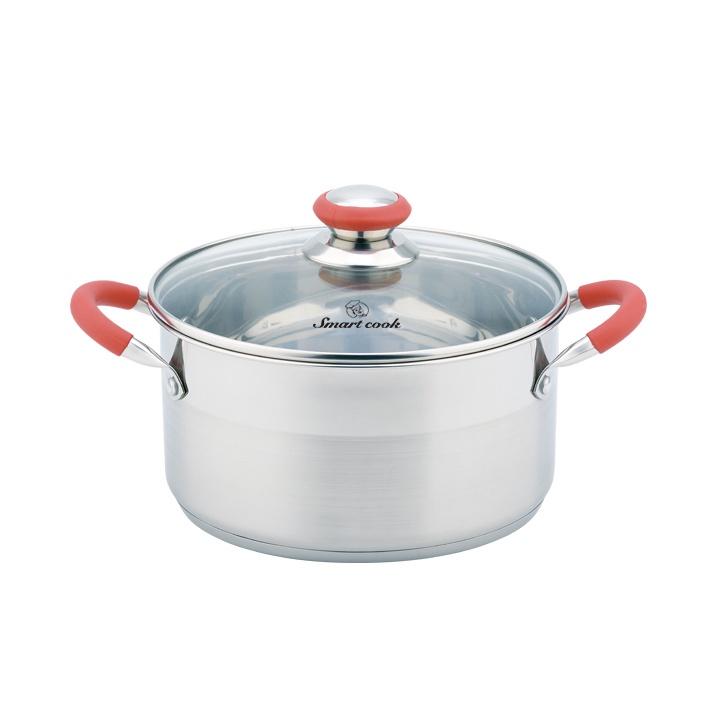 Bộ Nồi Inox SmartCook 3 chiếc cỡ 18,22,26cm SM3336 - Hàng Chính Hãng