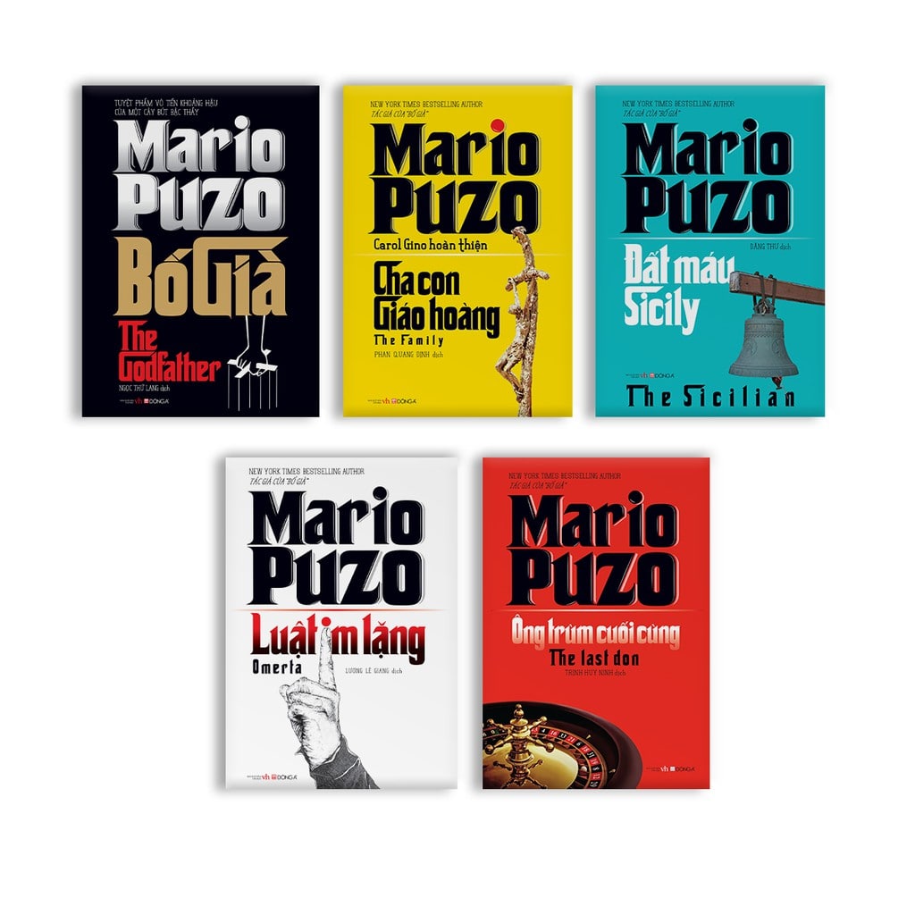 Tuyển Tập Mario Puzo (Trọn Bộ 5 Quyển)