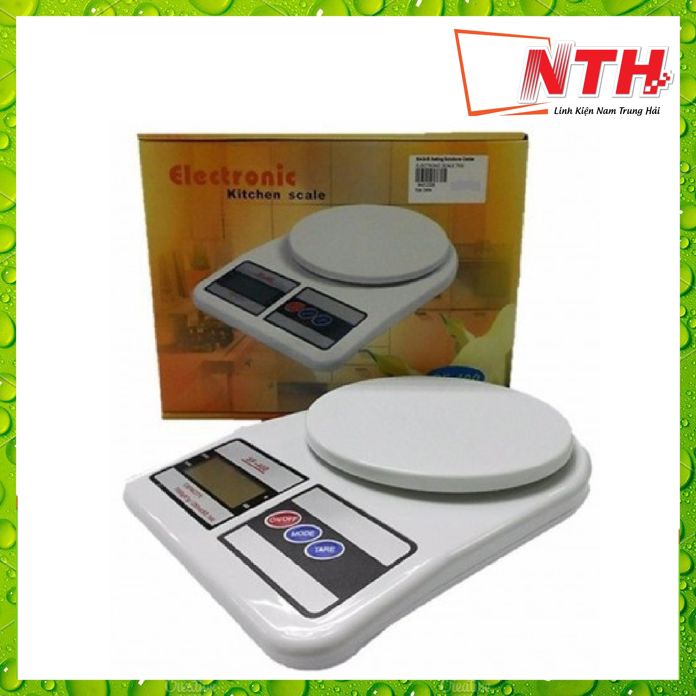 Cân Điện Tử Cân Tiểu Ly, Cân Điện Tử Thực Phẩm Nhà Bếp Electronic Kitchen Scale SF400 - NamTrungHai