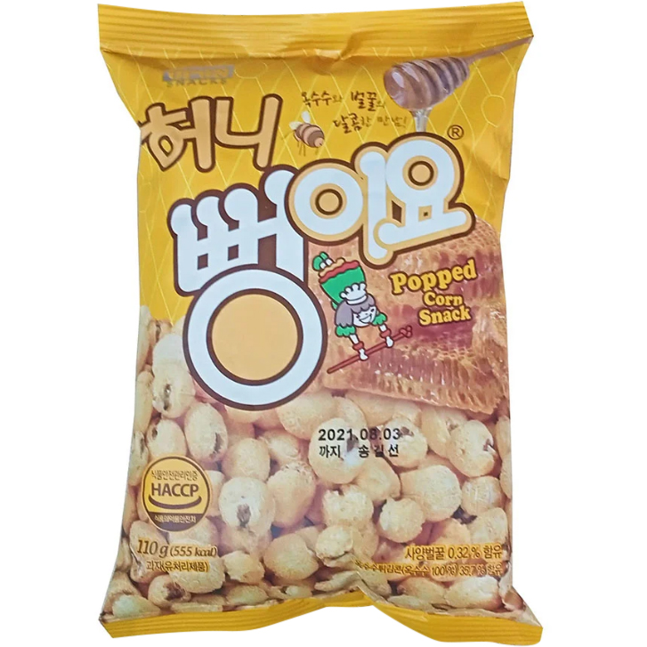 Snack Bỏng Ngô Upon Vị Mật Ong 110g