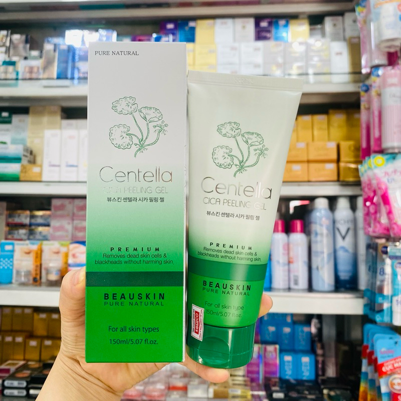 Tẩy da chết tái tạo và phục hồi da, dành cho da dầu mụn Beauskin Centella Cica 150ml
