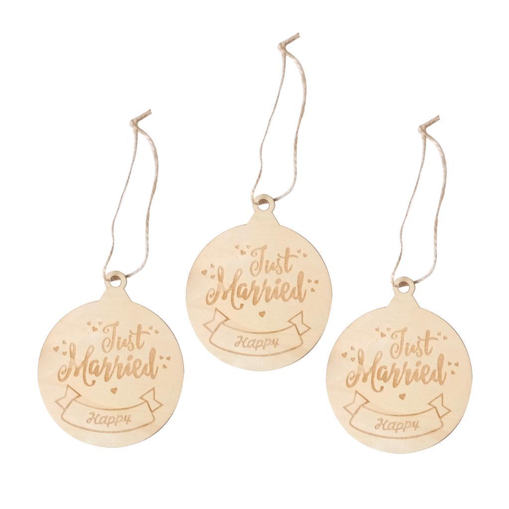 3Set Round Wooden Discs Natural Wood Slices For DIY Wood Crafts Centerpieces