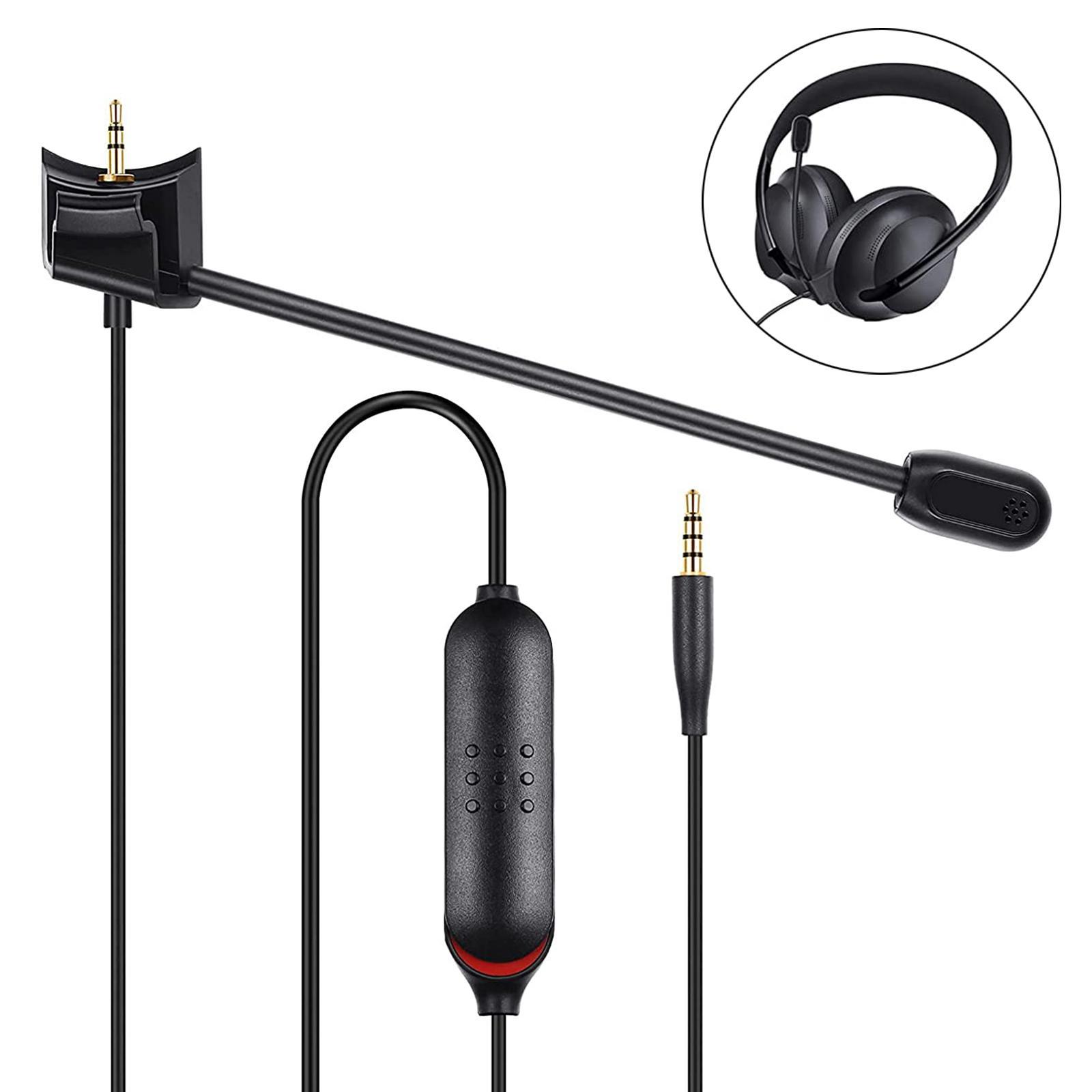 Microphone Cable 2.5mm 3.5mm Jack for QC45 Headphones Accessories