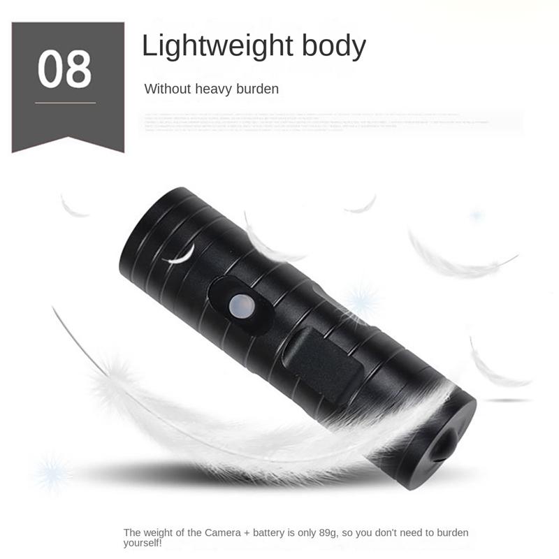 MC30 Mini Sports Camera 1080P HD Waterproof Sports DV Wide Angle Cycling Helmet Camera Outdoor Motorcycle Camera