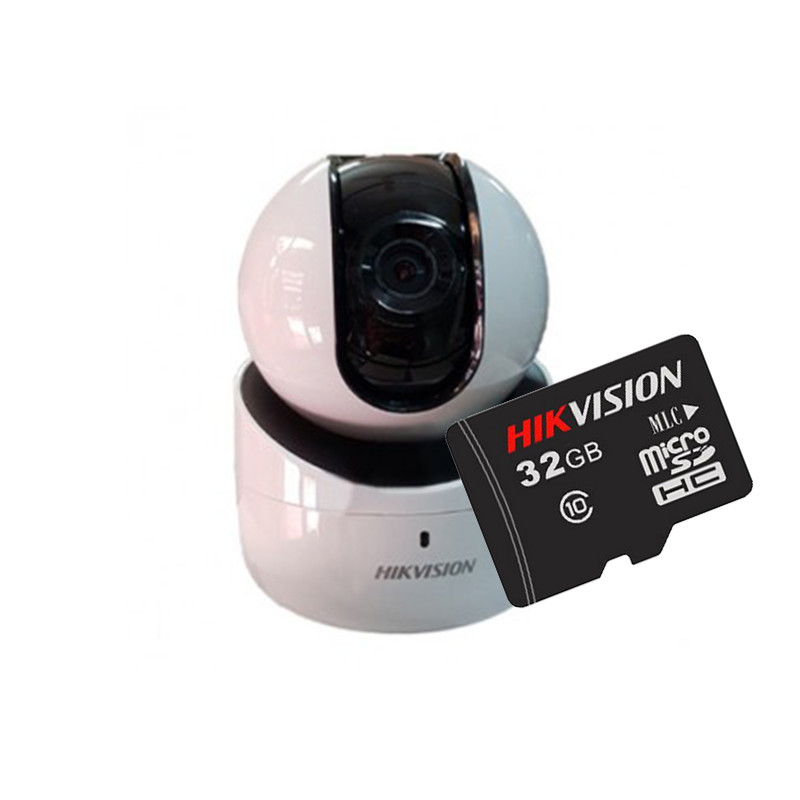 Camera IP Robot Wifi Hikvision DS-2CV2Q01EFD-IW + Tặng thẻ nhớ Hikvision 32GB - Hàng Chính Hãng