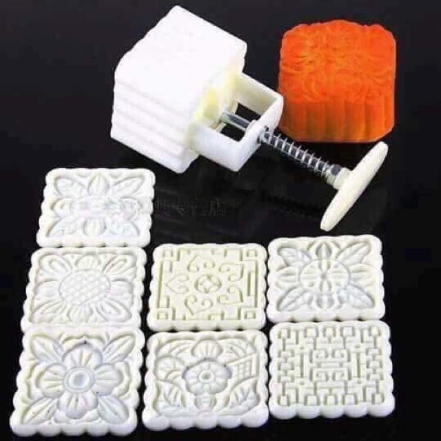 Bộ khuôn làm bánh trung thu siêu tiện dụng