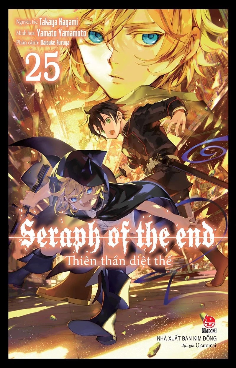 Sách - Thiên thần diệt thế - Seraph of the end - Tập 25