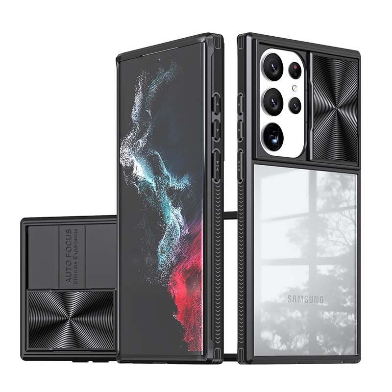 Ốp lưng cho Samsung S23 Ultra 5G bảo vệ camera lưng trong chống sốc - hàng chính hãng