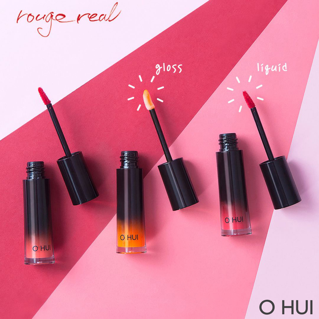 Bộ kem nền siêu che phủ và Son nước mịn mượt bền màu OHUI Ultimate Cover Stick Foundation Set