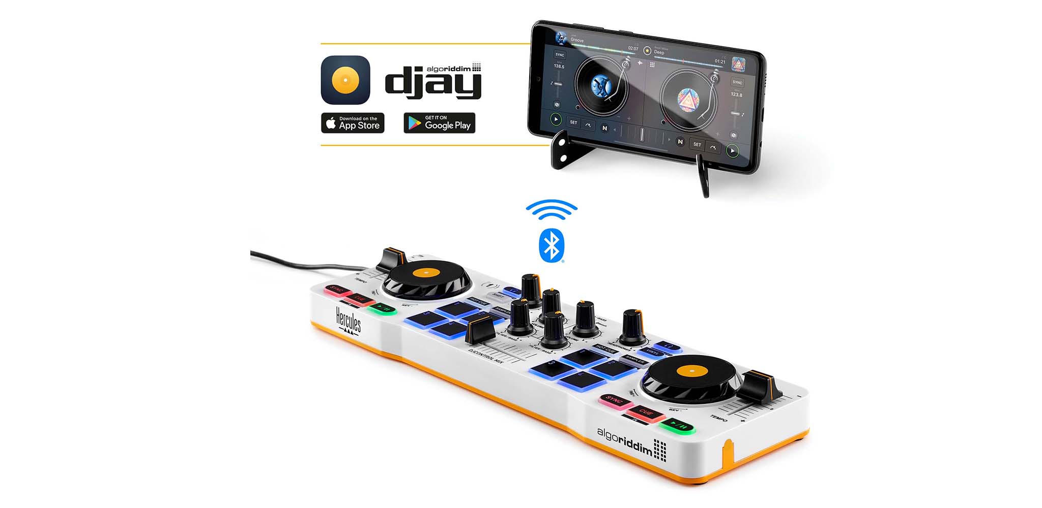 DJControl Mix bộ điều khiển DJ Hercules - HÀNG CHÍNH HÃNG