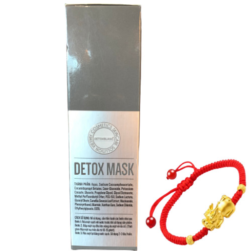 Mặt Nạ Thải Độc Trắng Da Ngừa Mụn Nám Detox BlanC: Detox Mask (mẫu mới) - Tặng Vòng tay thời trang