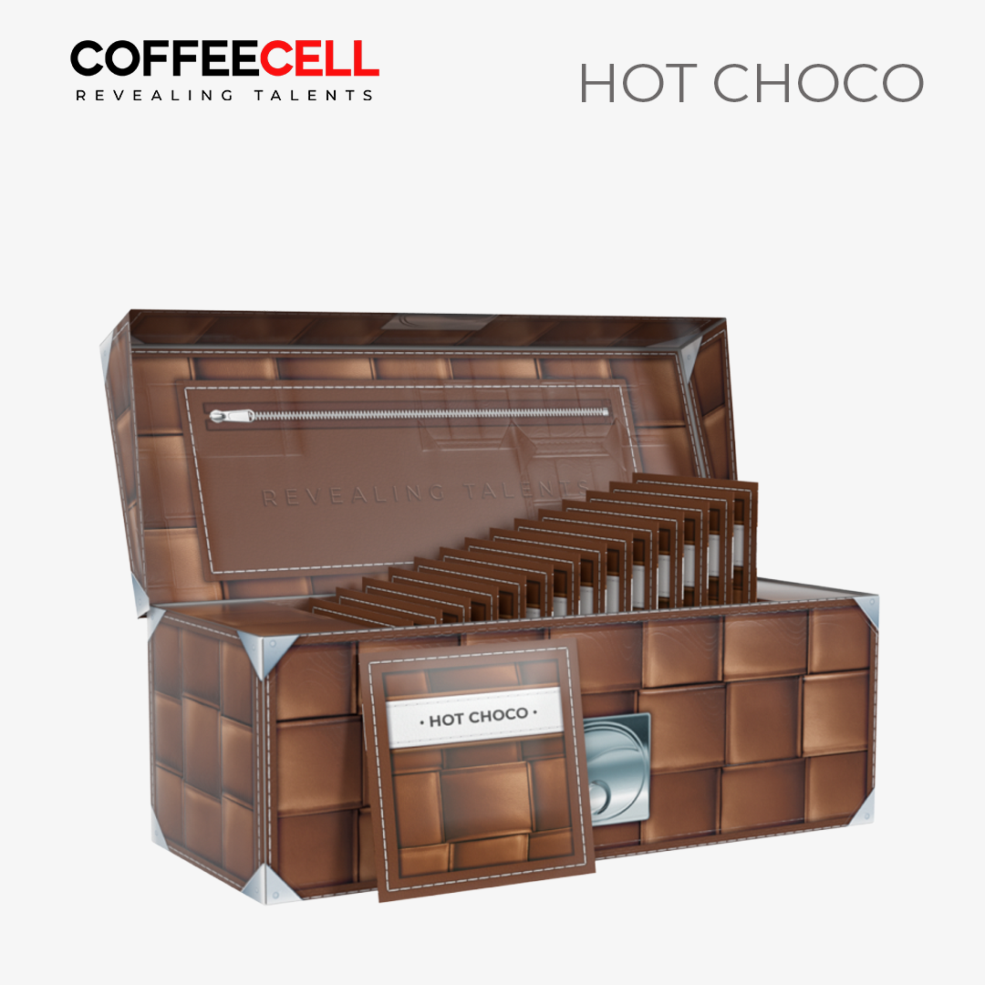 Combo 5 Gói Socola Nóng Với Nhân Sâm Trắng Thượng Hạng COFFEECELL (5 gói x 15g) - Sự pha trộn tinh tế giữa Socola mượt mà và cà phê Arabica chọn lọc - Hàng Chính Hãng