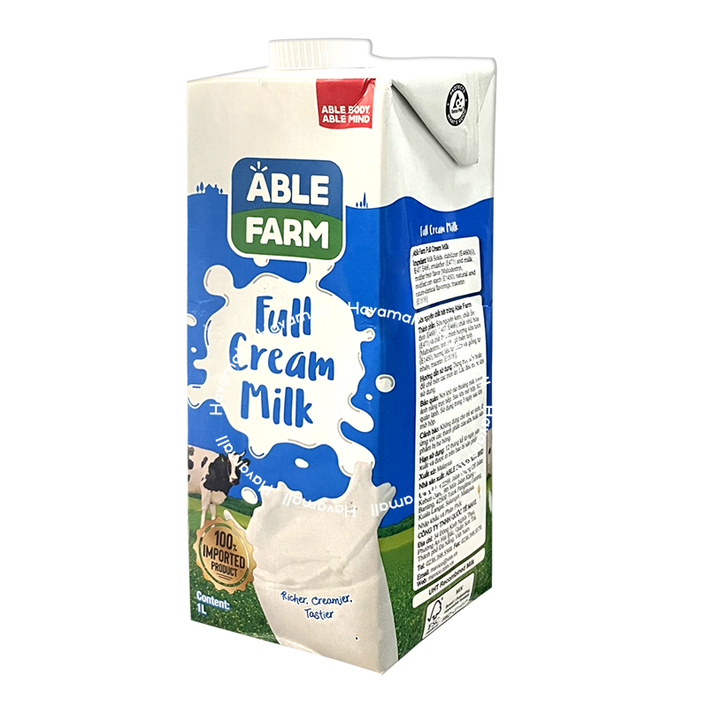 Sữa Nguyên Chất Tiệt Trùng Able Farm – Able Farm Cream Milk