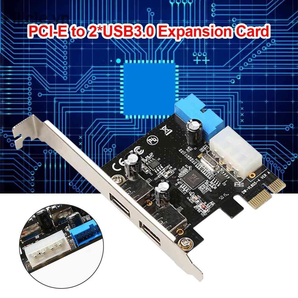 Thẻ Mở Rộng PCIE 2 Cổng USB 3.0 20Pin