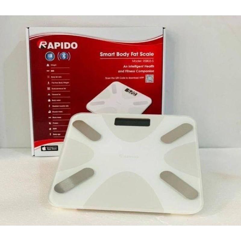 Cân sức khỏe Rapido có kết nối Bluetooth RSB03-S