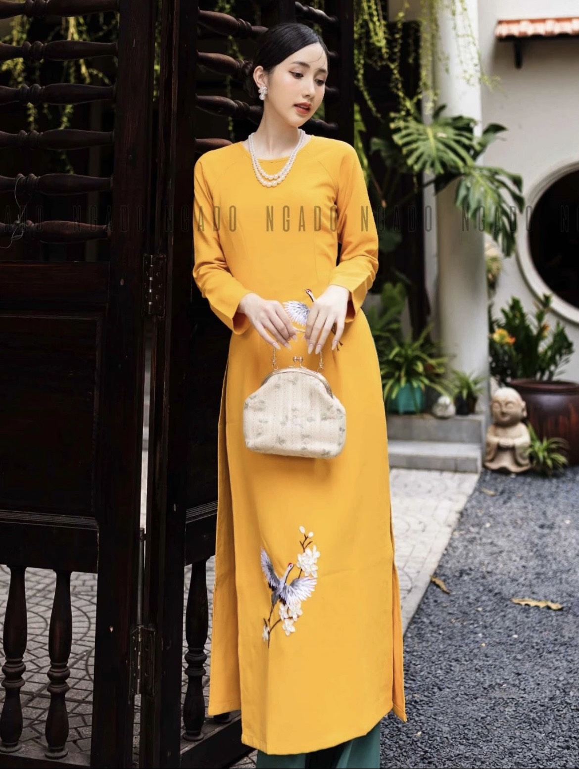 Áo dài Hồ Điệp NGADO