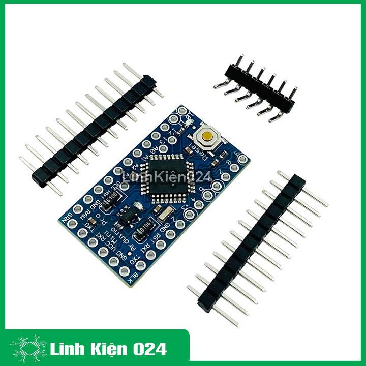 Kit Arduino Pro Mini Atmega328 3V3 16M (BH 06 Tháng)