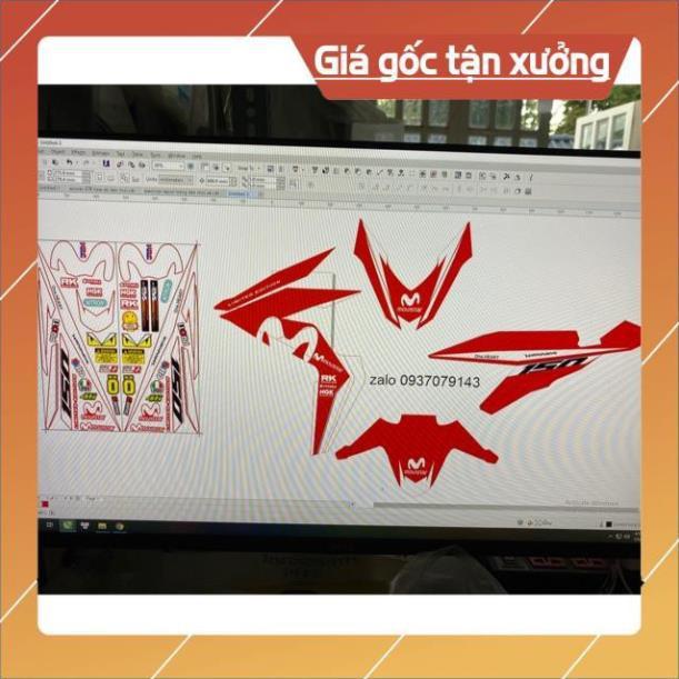 Tem rời Winner Movistar 3 lớp ko bay màu