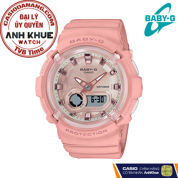 Đồng hồ nữ dây nhựa Casio Baby-G chính hãng BGA-280-4ADR (43mm)