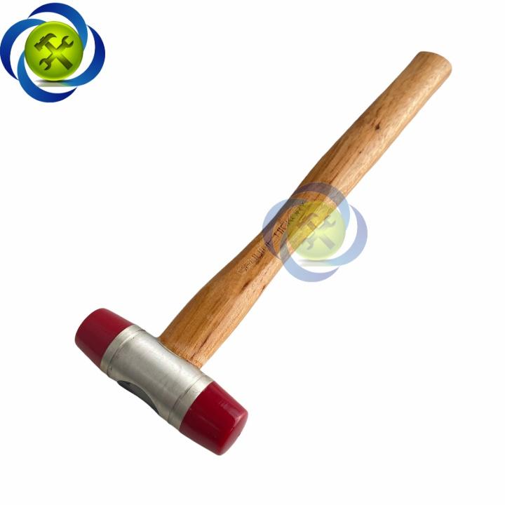 Búa nhựa cán gỗ Kingtony 7842-22 dài 255mm nặng 110gram