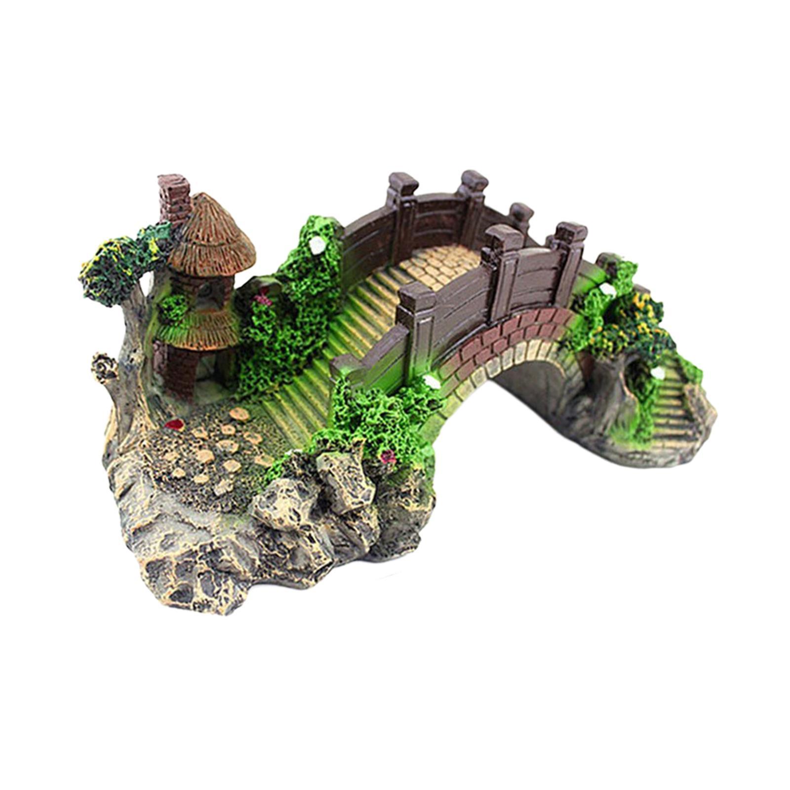 Aquarium Fish Tank Decoration Landscape Figurine for Fish Tank Desktop Decor