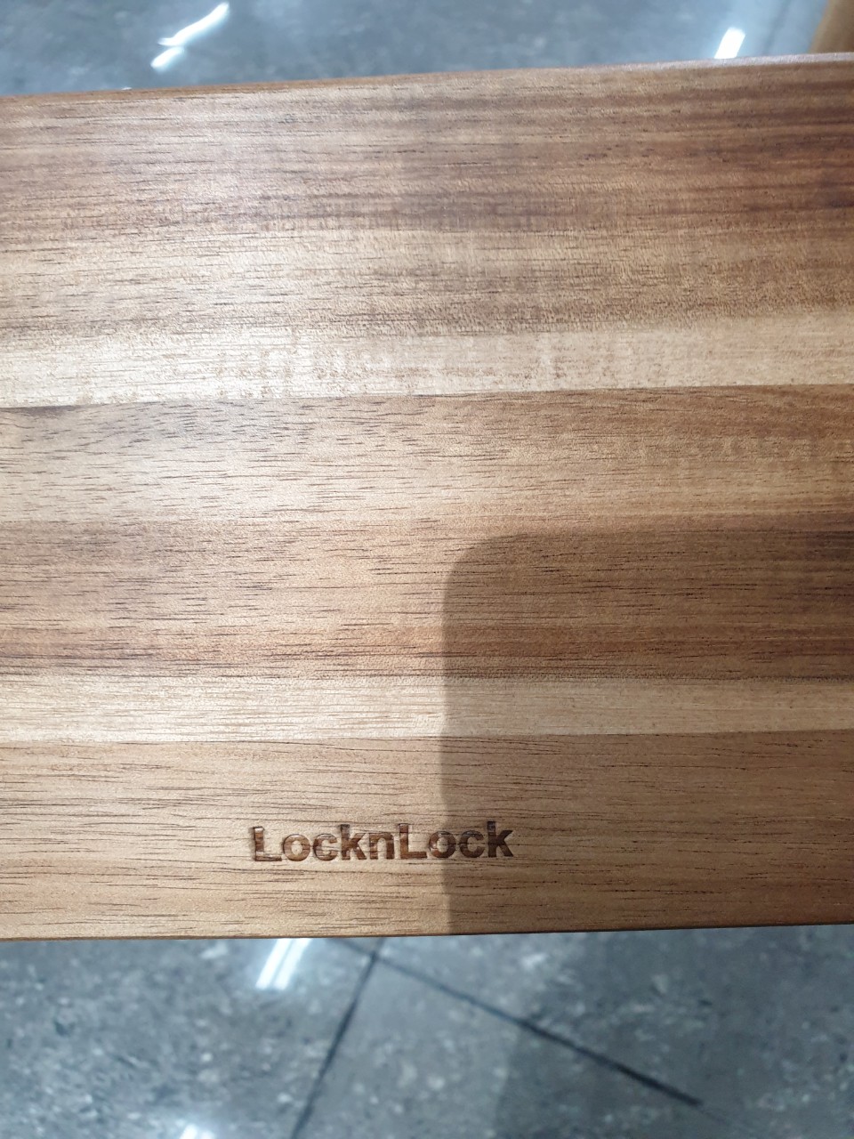 Bộ 3 Thớt Gỗ Acacia Kèm Giá Đỡ LocknLock CKD075S4