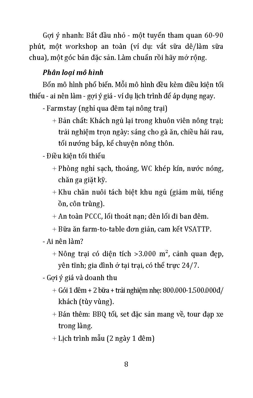 Làm Nông Kiểu Mới - Xanh, Sạch, Bền Vững: Vừa Chăn Nuôi Vừa Làm Du Lịch