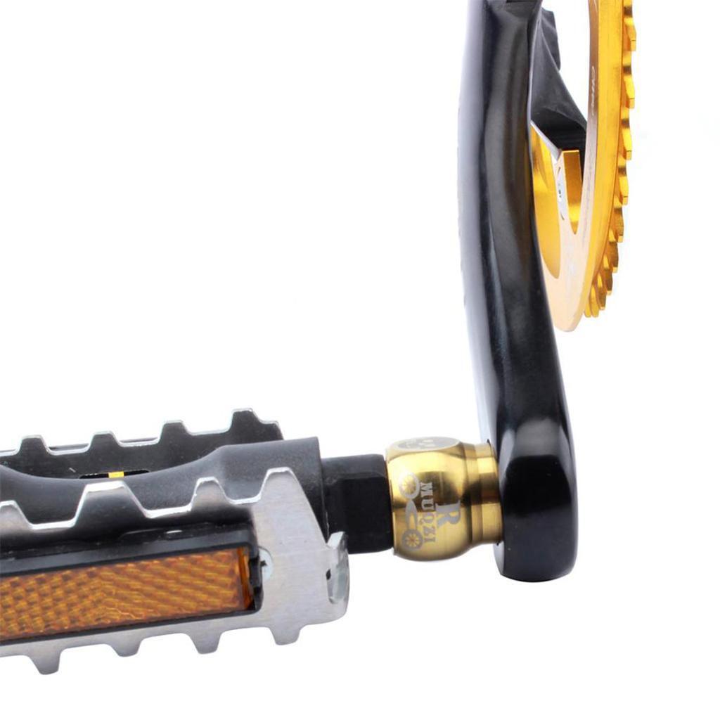 2-3 of Pair Bike Pedal Extender Adapters Extension Screws