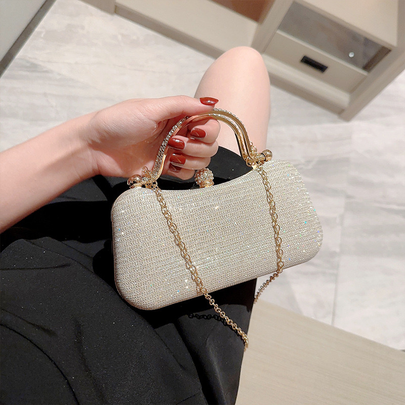 Túi dự tiệc có hai quai xách đeo chéo dây sang trọng VDT20