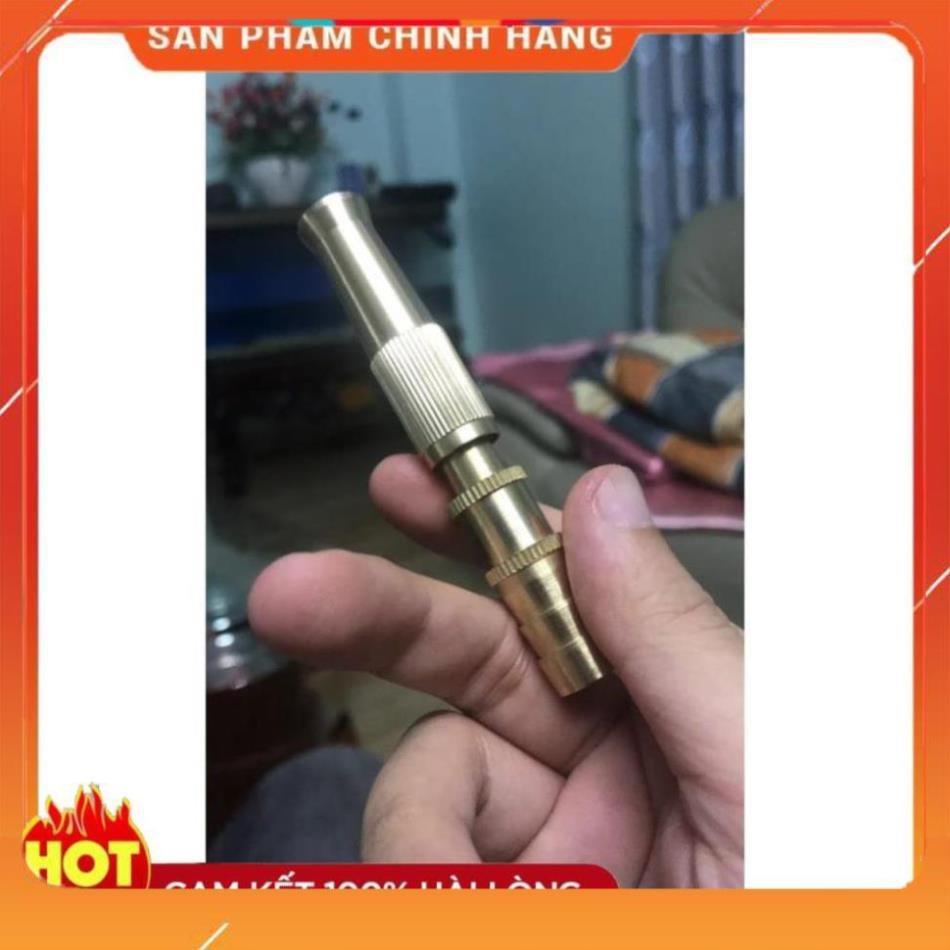 Đầu vòi xịt nước tăng áp đa năng Vòi phun tăng áp bằng đồng tưới cây - rửa xe cực mạnh - 3 chế độ 206587