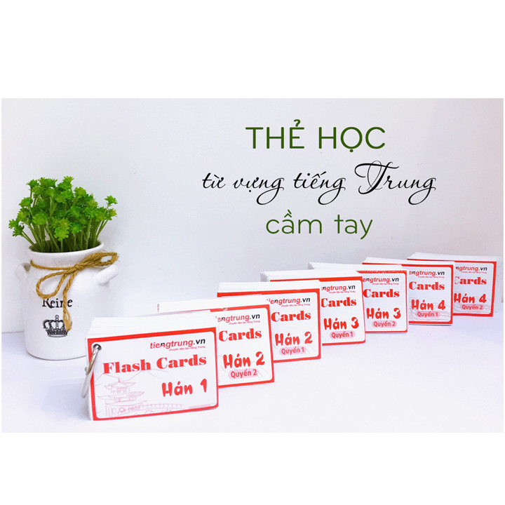 Flashcard 1500 Chữ Hán - Flashcard Tiếng Trung - Thẻ Học Từ Vựng Tiếng Trung Cầm Tay - Tự Học Từ Vựng Tiếng Trung - Từ Vựng HSK 4 - Phạm Dương Châu