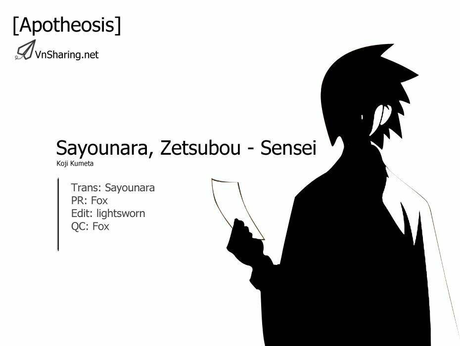 sayounara, zetsubou-sensei chapter 81 1