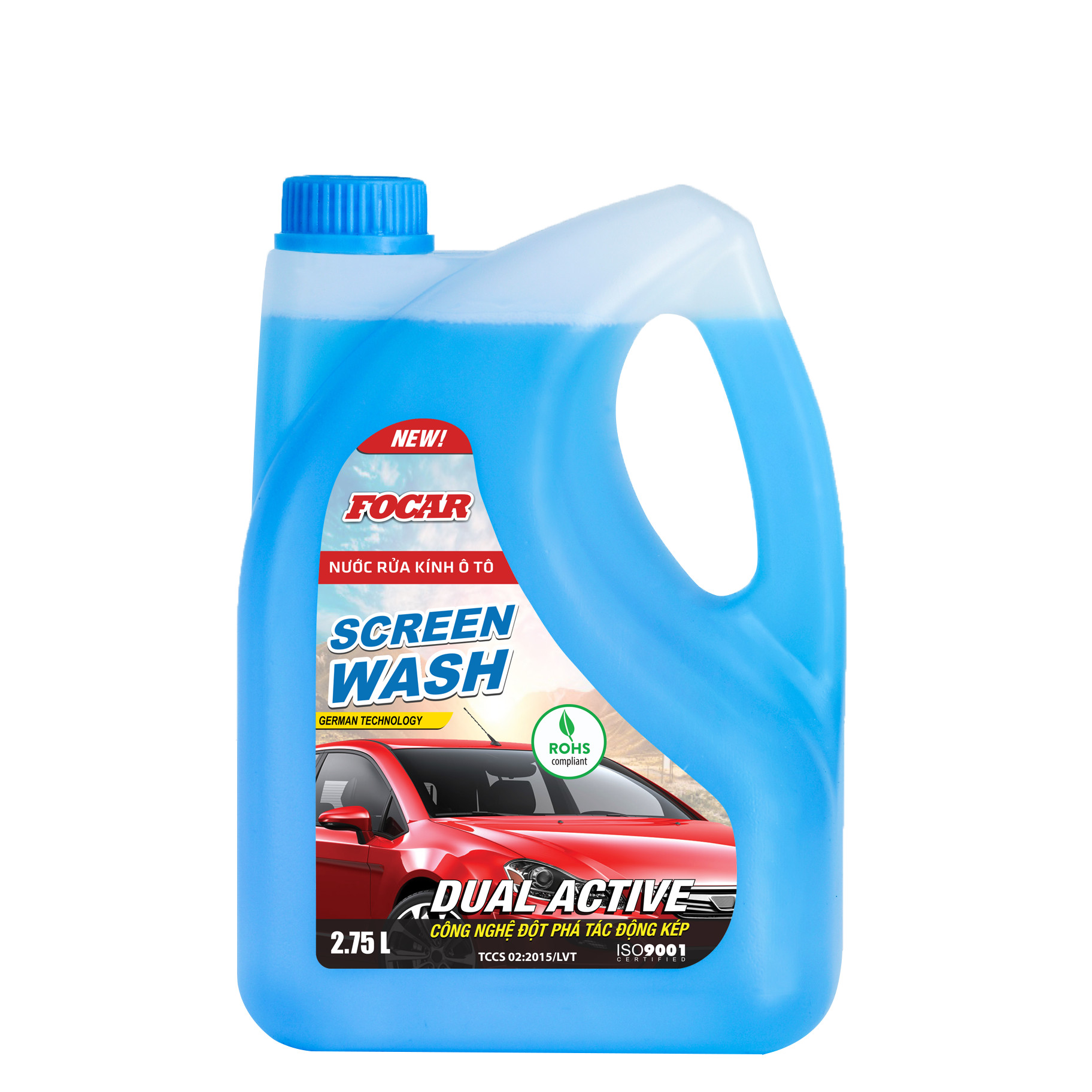 Dung Dịch Châm Nước Rửa Kiếng FOCAR 2.75L