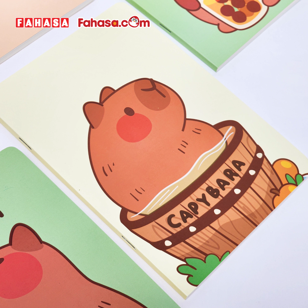 Sổ Ghi Chú Capybara - Kẻ Ngang - 96 Trang 80gsm - The Sun 02