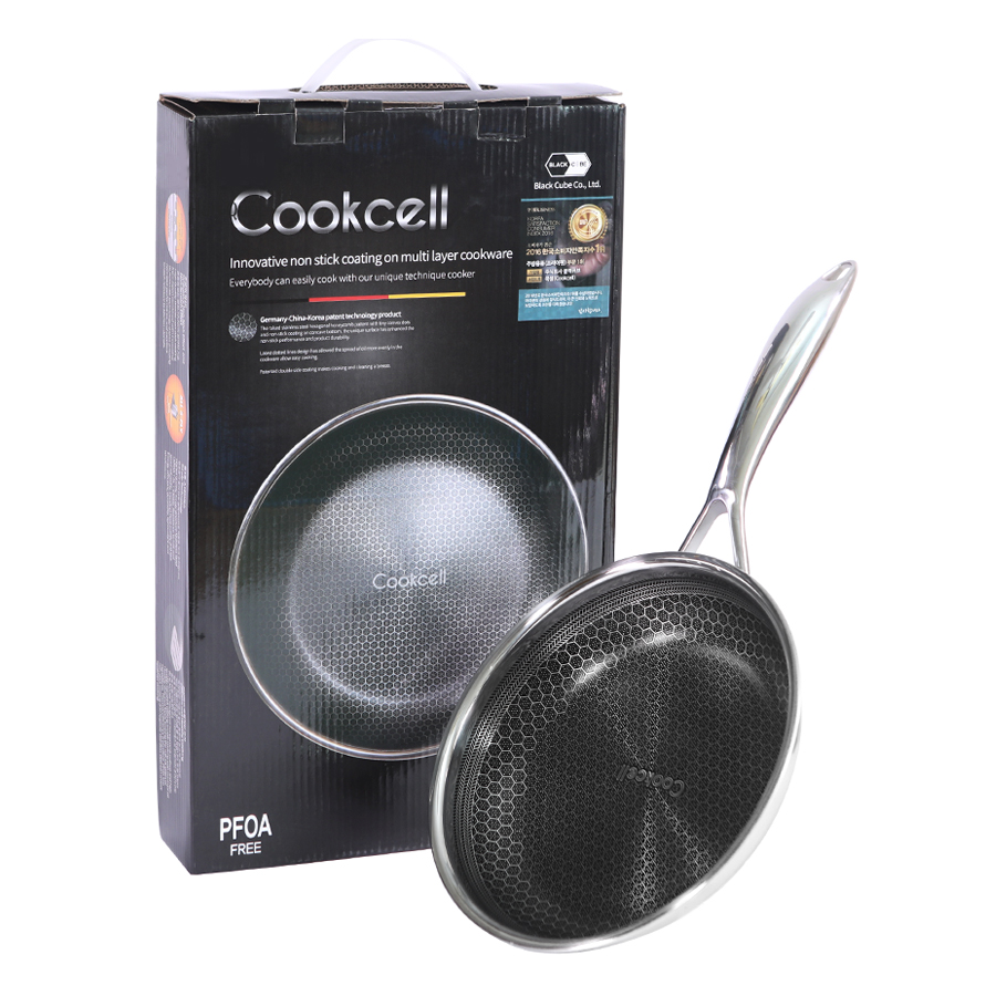 Chảo Chiên Inox Blackcube Cookcell (24cm)