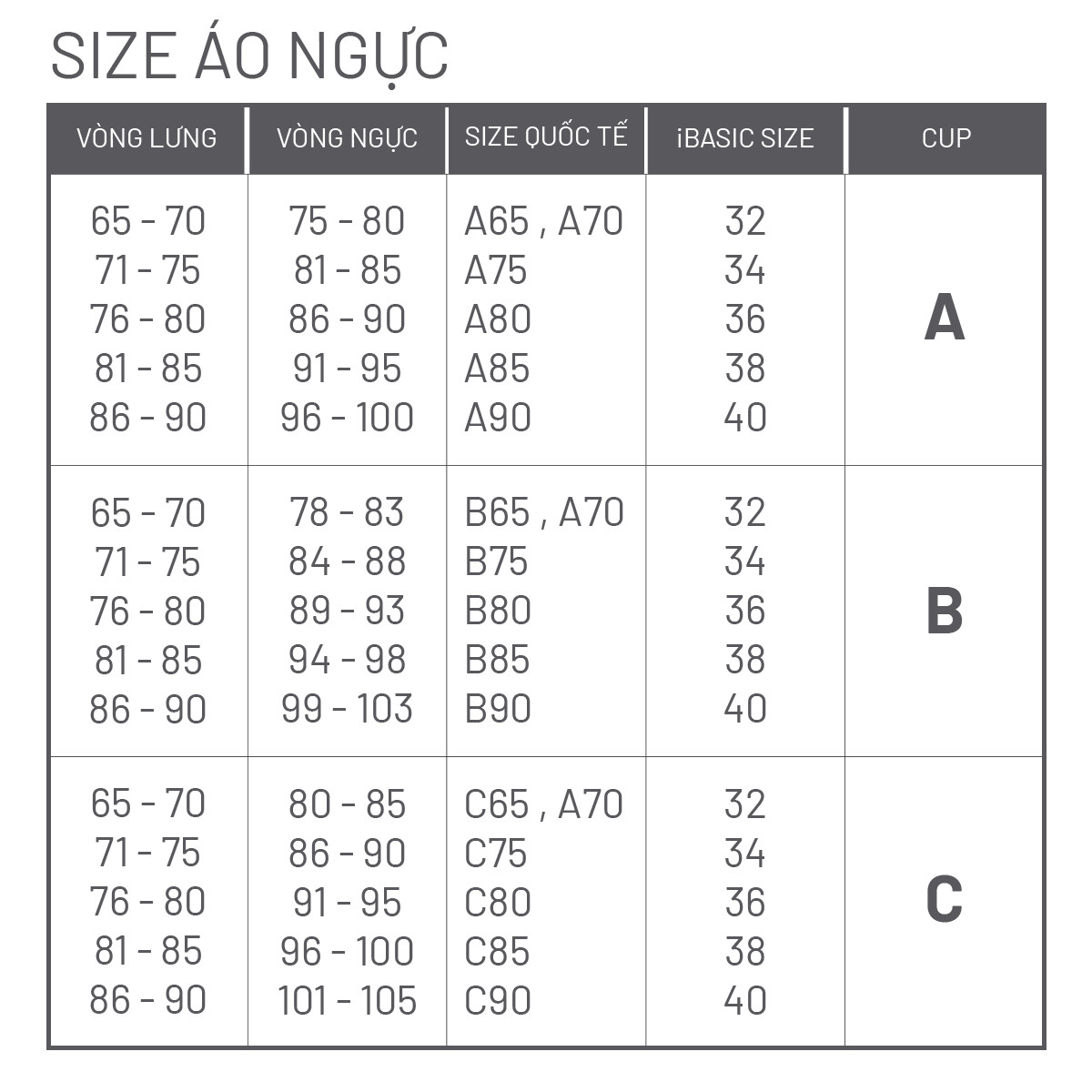 Áo ngực mút mỏng không gọng iBasic VA029