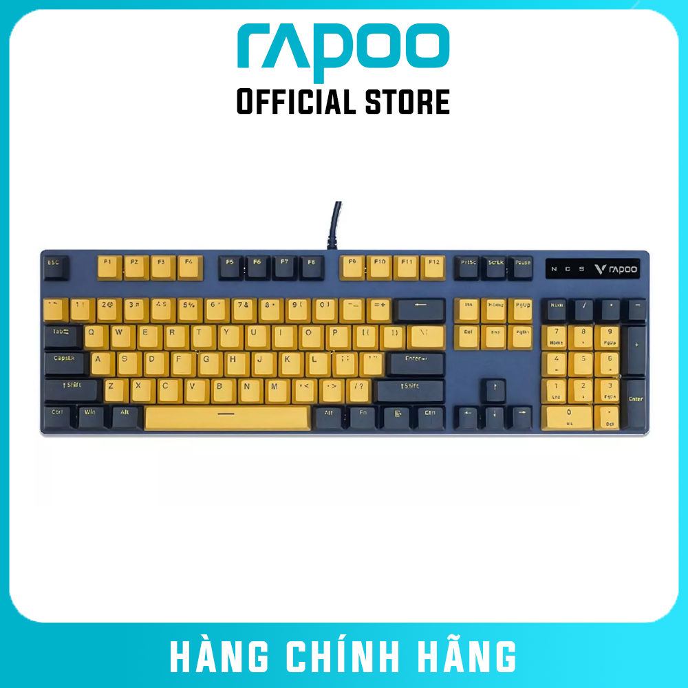 Bàn Phím Gaming Cơ RAPOO V500Pro Thiết Kế Cá Tính ( Rapoo V500 Pro ) - Hàng Chính Hãng