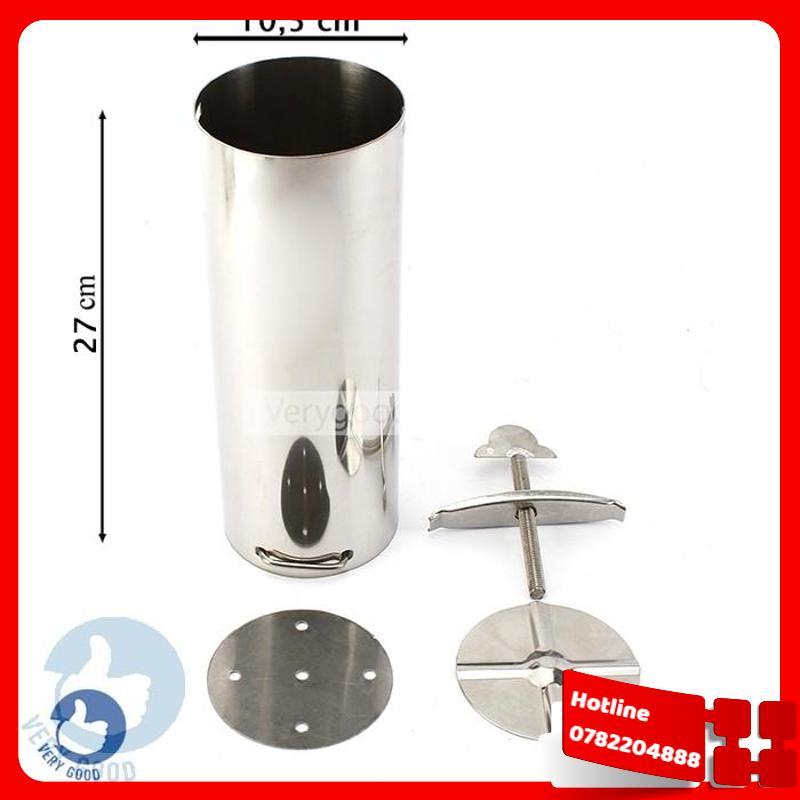 Khuôn Làm Giò Chả Inox - Loại 2Kg - Loại Tốt