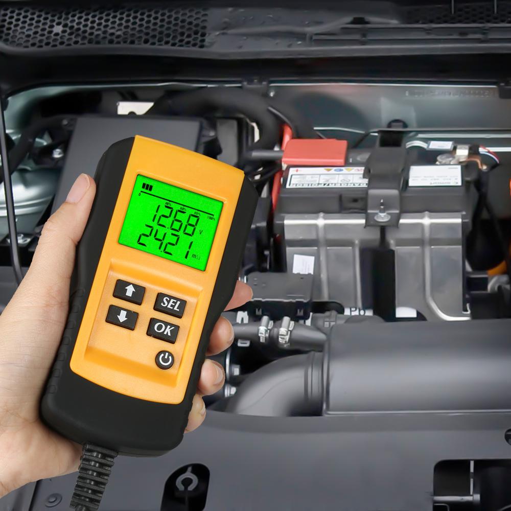 12V Car Battery Analyzer LCD Digital Automotive Vehicle Battery Diagnostic Tester Tool