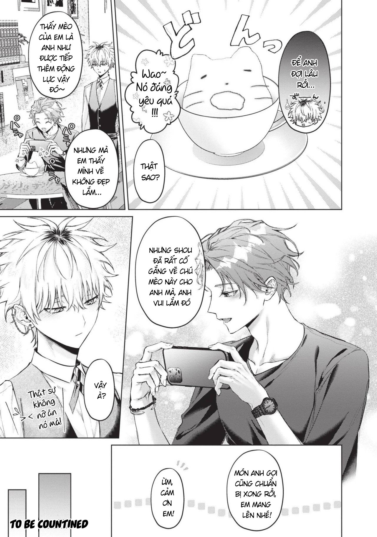 mèo nhỏ dưới ánh hoàng hôn chapter 7 17