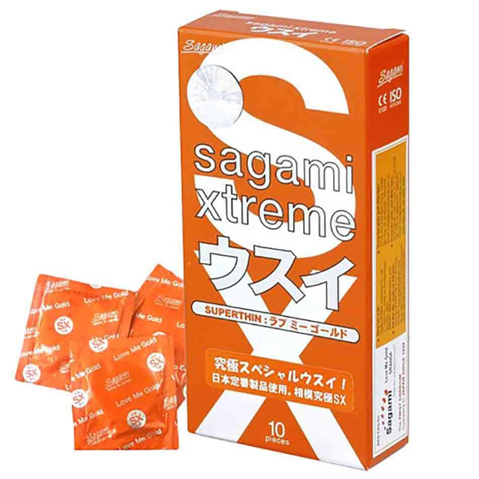 Bao Cao Su Không Mùi Của Nhật Sagami Love Me Orange (Hộp 10 Chiếc) - Hàng Chính Hãng - Che Tên Sản Phẩm
