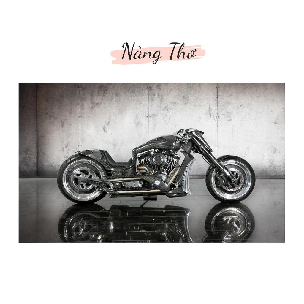HÌNH XE MOTO DÁN TƯỜNG NHIỀU KÍCH THƯỚC_THIẾT KẾ NÀNG THƠ